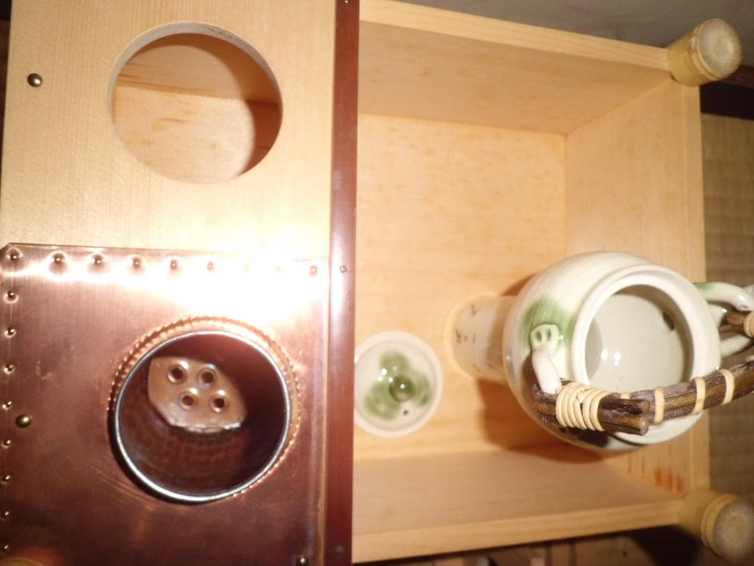 京都 たる源 湯豆腐器　湯豆腐桶　熱燗器　セット