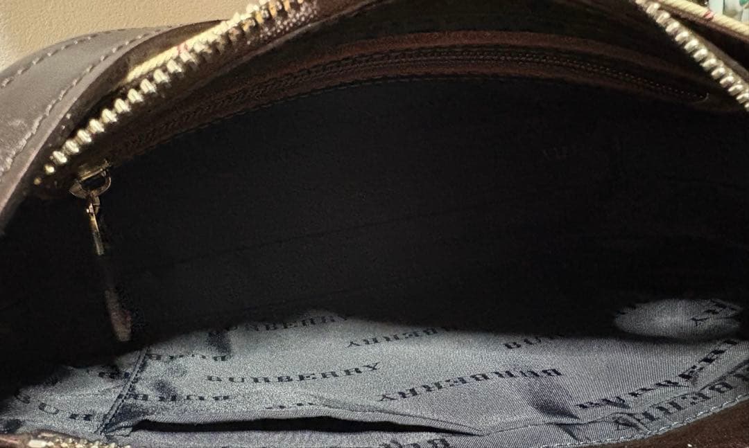 BURBERRY バーバリー ノバチェック ワンショルダーバック　ブラウン