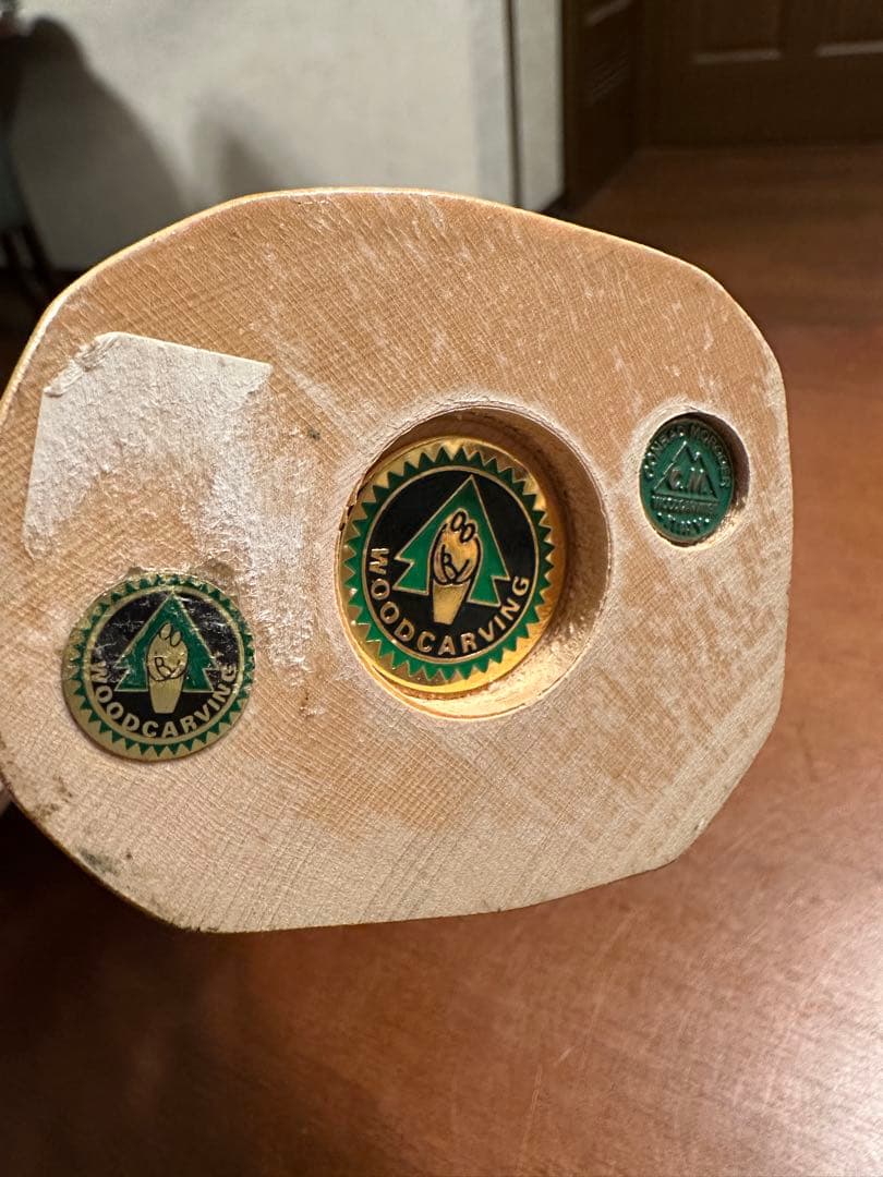 イタリア　Conrad Moroder社　木彫り人形　 写真追加しました