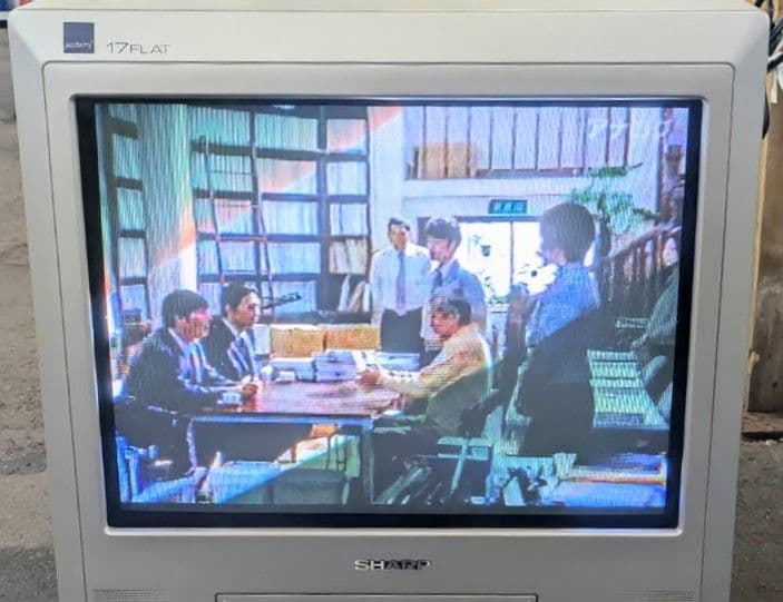 SHARP 17FLAT カラーテレビ テレビデオ VT-17V6JB