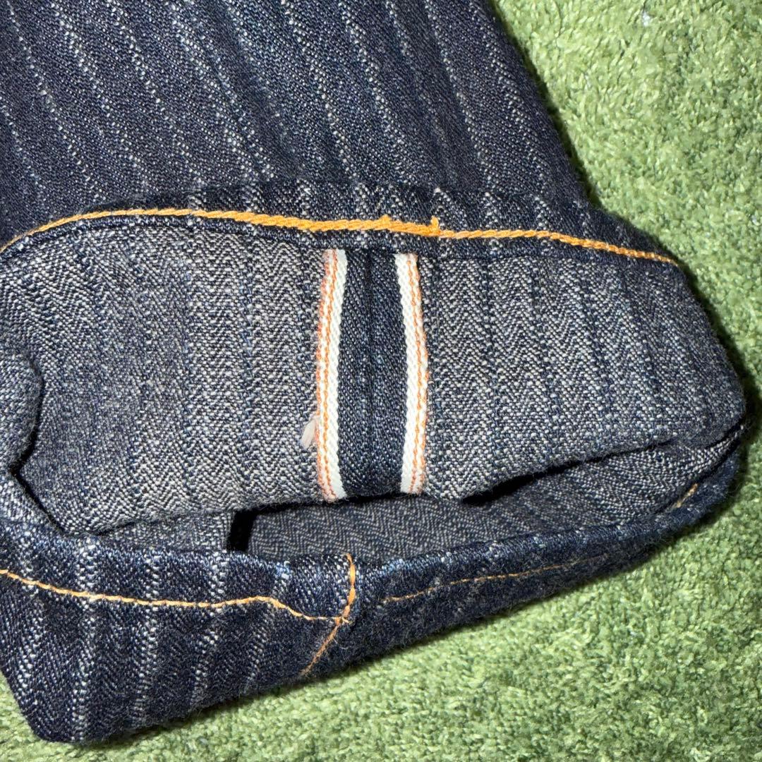 graph zero グラフゼロ 児島ジーンズ 濃紺 ストライプ デニム