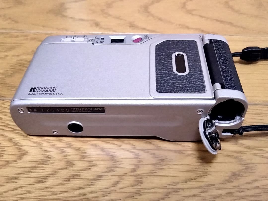 【ジャンク】RICOH GR1 DATE グレー フィルムカメラ