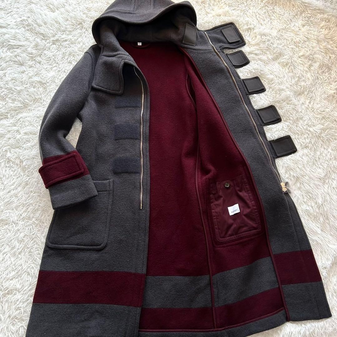 希少XL相当　バーバリー　ダッフルコート　ロングコート　近年モデル　XL