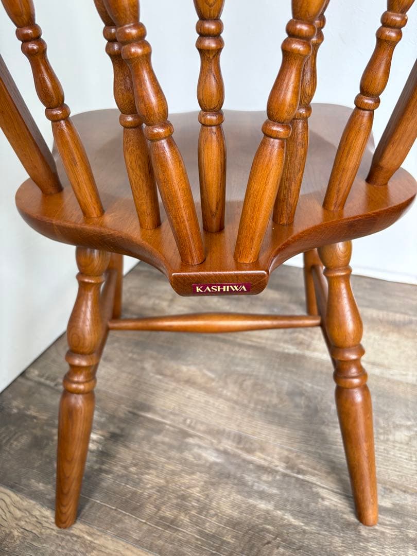 飛騨　KASHIWA/柏木工　ウィンザーチェア　ヴィンテージ　②