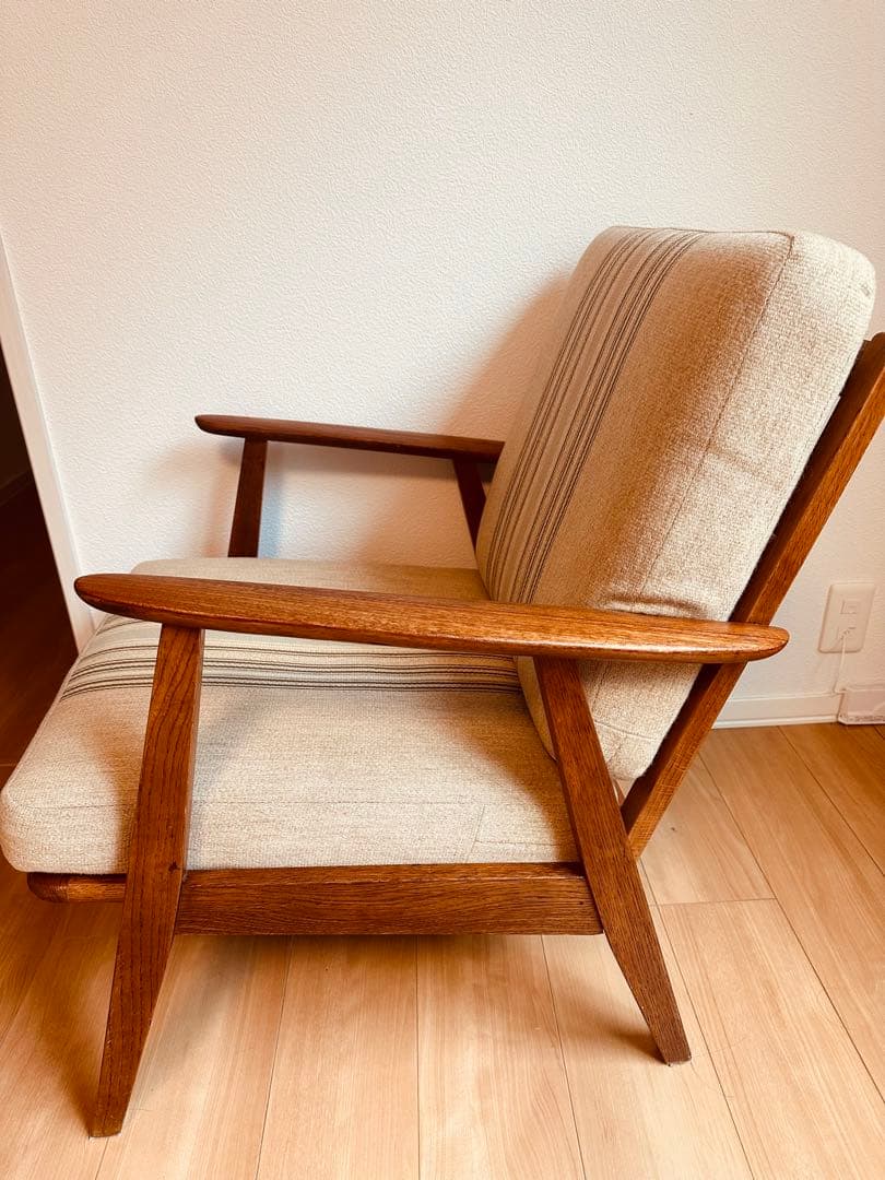 北欧 ヴィンテージ イージーチェア1人掛けソファ ミッドセンチュリー チーク