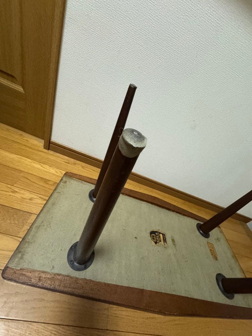 マルニ　孔雀マーク　ヴィンテージ　テーブル　昭和レトロ