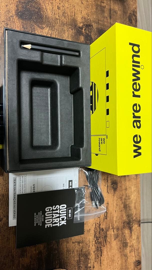 we are rewind カセットテーププレーヤー　※12/11値引き