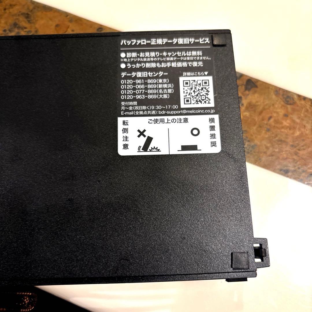 BUFFALO HD-LDS4.0U3-BA 外付けHDDブラック4TB