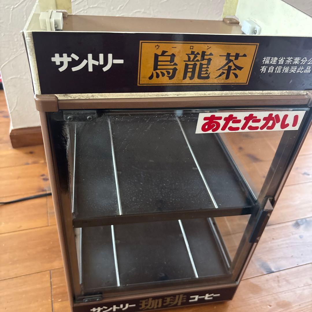 【動作品】缶ウォーマー ホット ショーケース サントリー