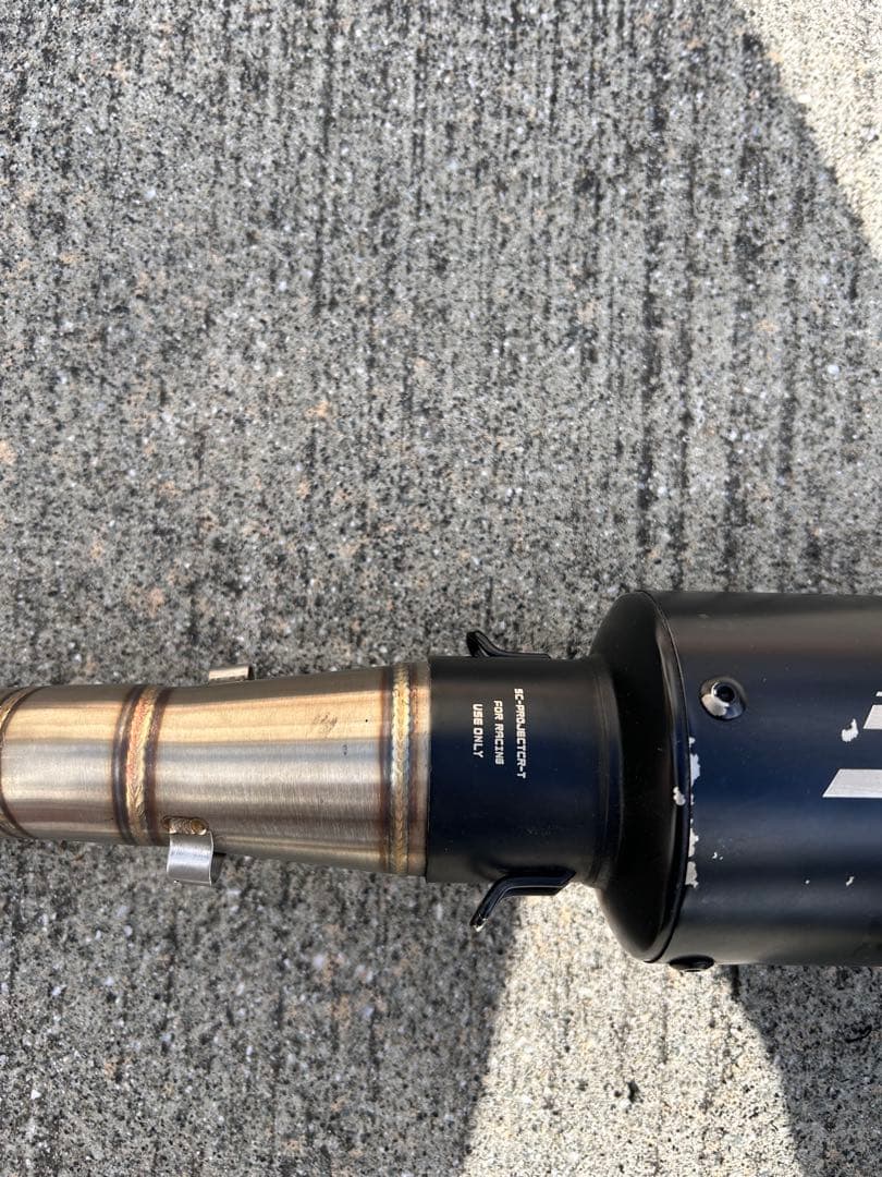 マフラー　xsr125　(消音加工済)