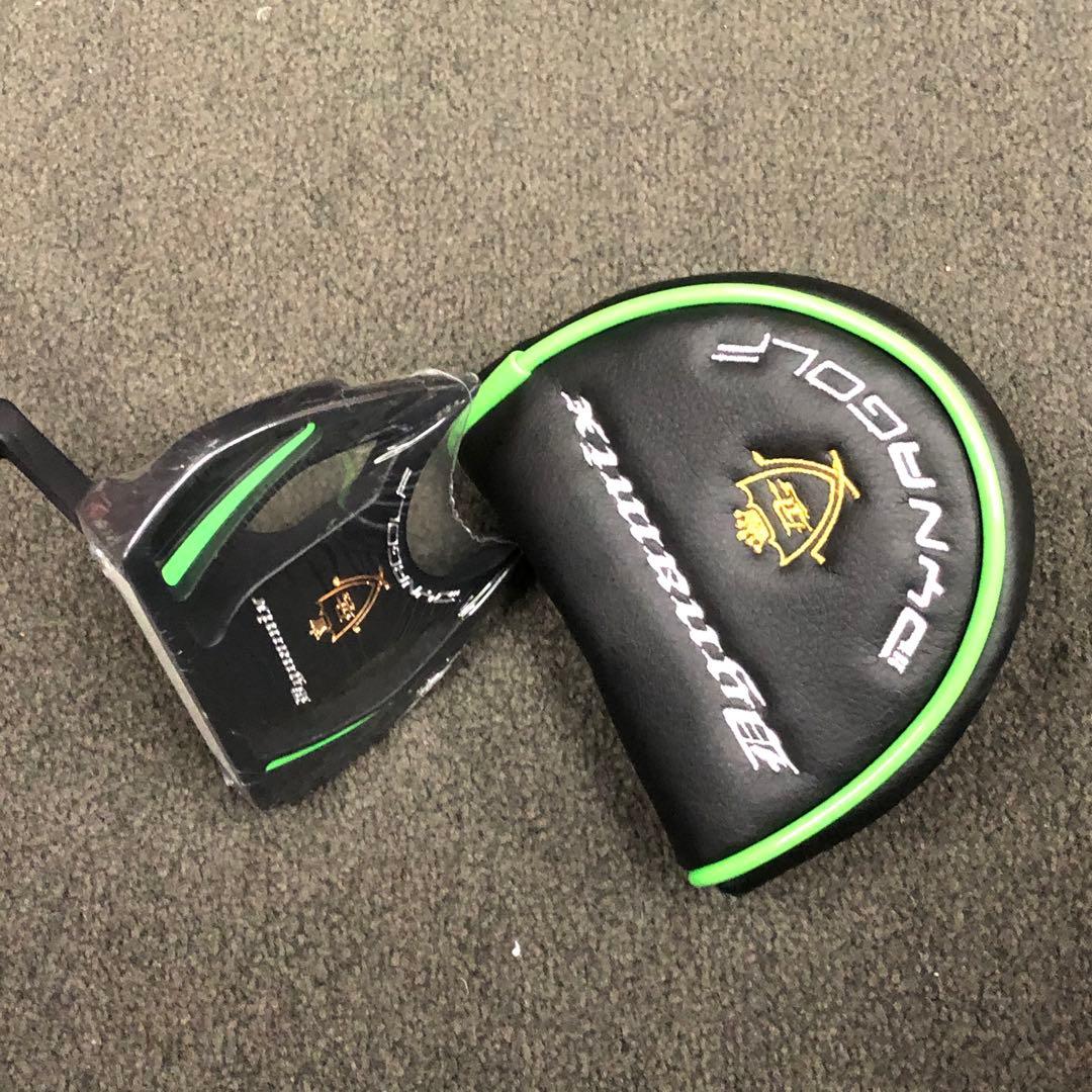 【新品】爆安☆極太グリップと大型ヘッドの安定感抜群のカッコいいダイナミクスパター