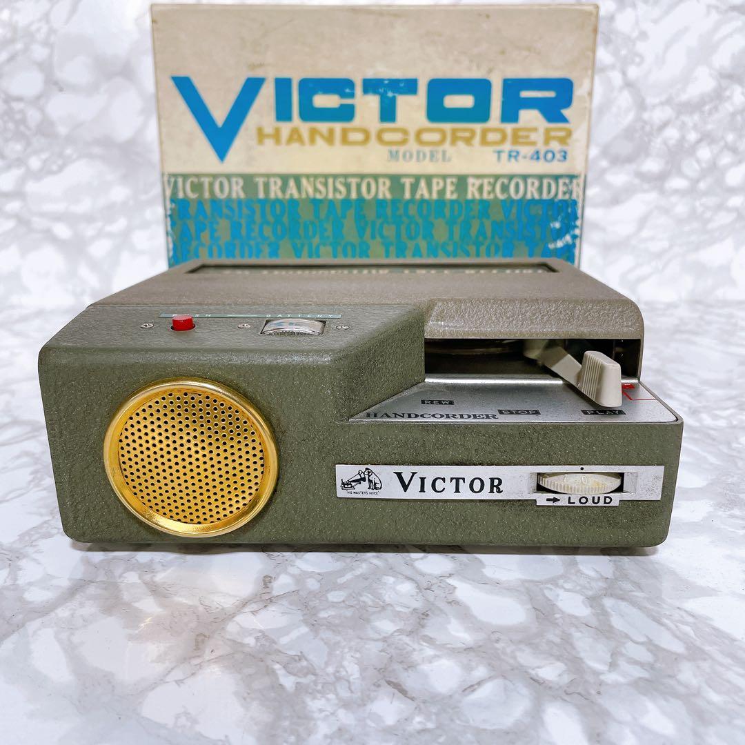 Victor TR-403トランジスタテープレコーダー　HANDCORDER