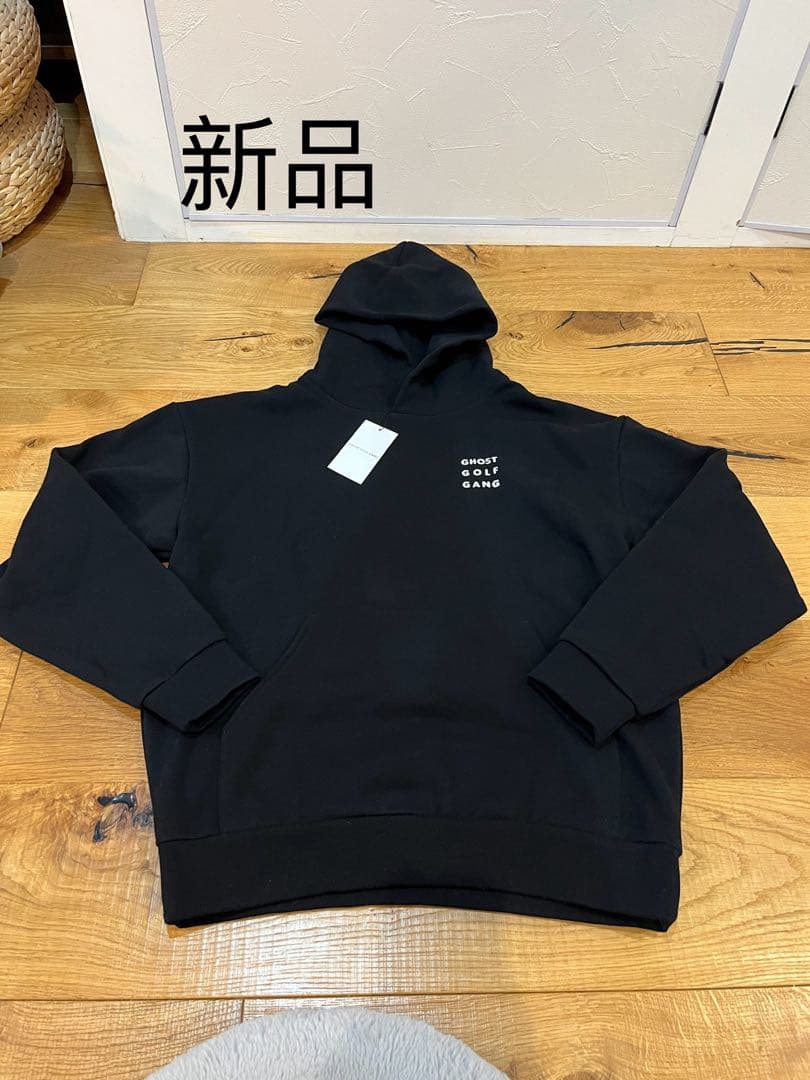 新品　GHOST GOLF GANG HOODIE (BLACK)