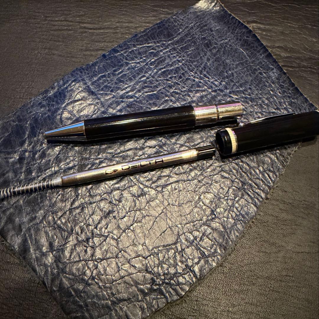 ★希少！美品‼️DELTA デルタ★VIA VENETOボールペン 純正芯付‼️