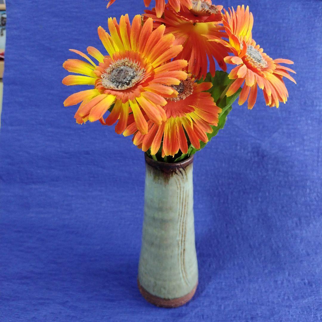 高鶴元　花瓶　陶器　レトロ　アンティーク