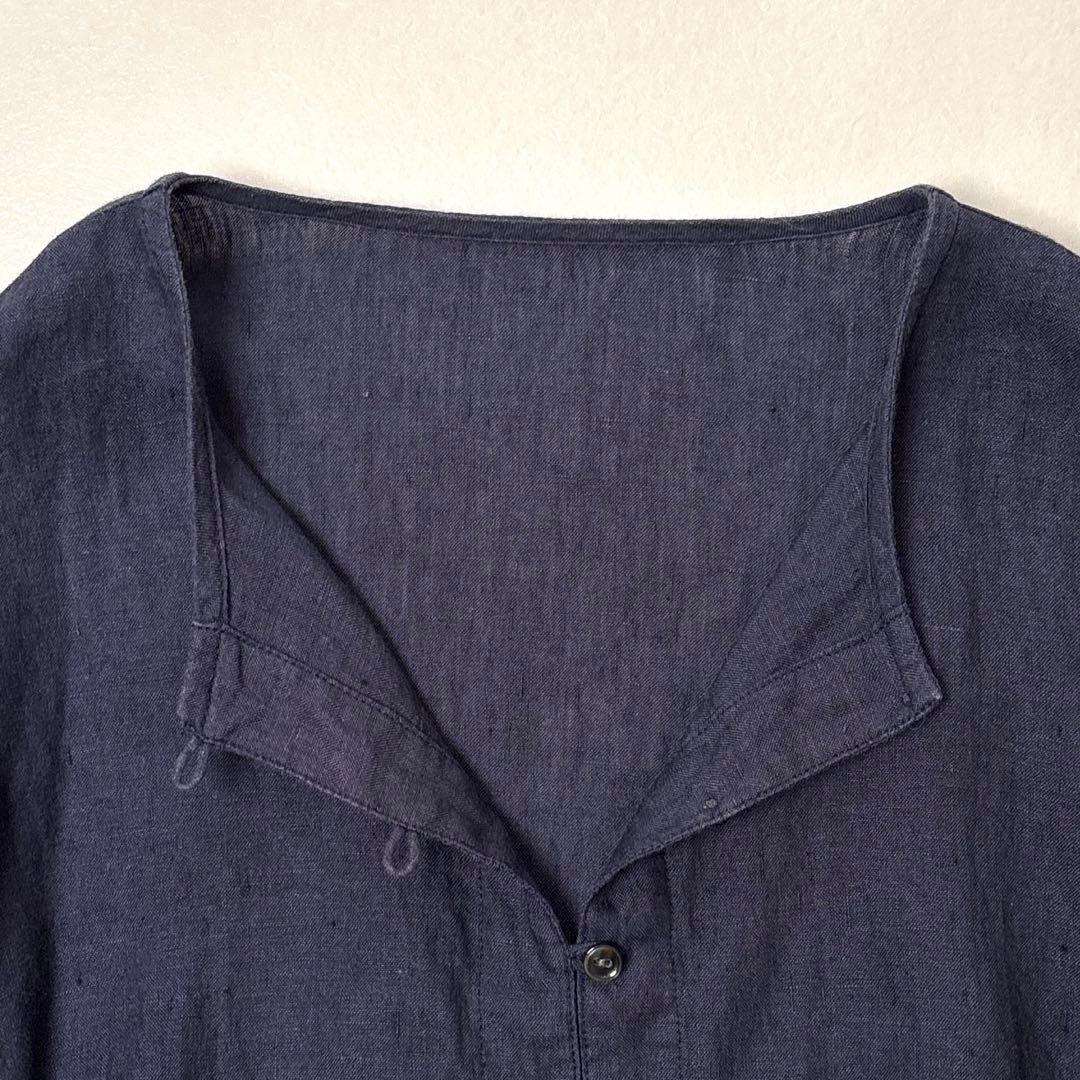 ネストローブ　マイパフィブラウス　紺