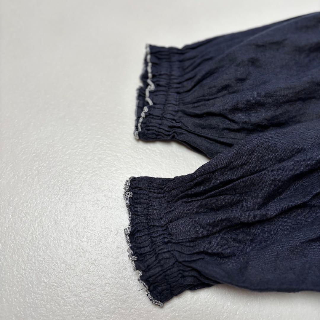 ネストローブ　マイパフィブラウス　紺