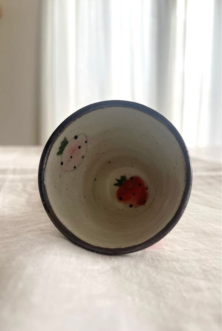 やまぐちあさこさんパンダとパンとイチゴ柄の器　可愛い小鉢