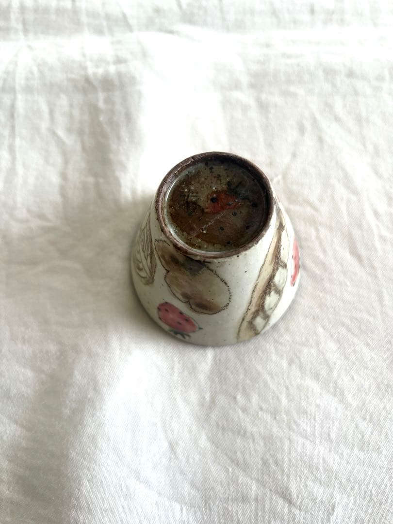 やまぐちあさこさんパンダとパンとイチゴ柄の器　可愛い小鉢