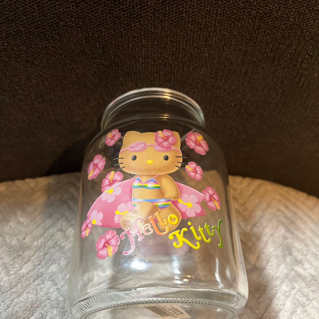 ハローキティー　激レア　ハワイ　サーフ　ハイビスカス　2002年　瓶kitty