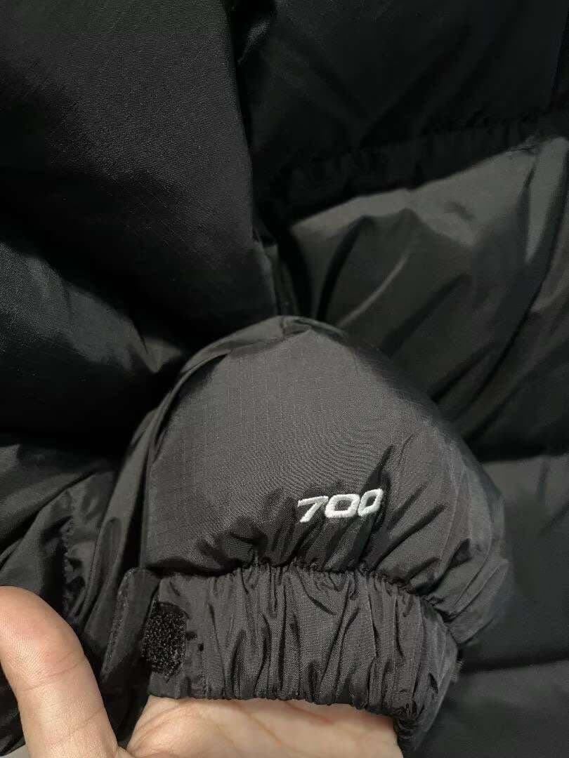 【大人気】Lノースフェイス ヌプシ 700fill ブラック ダウンジャケット