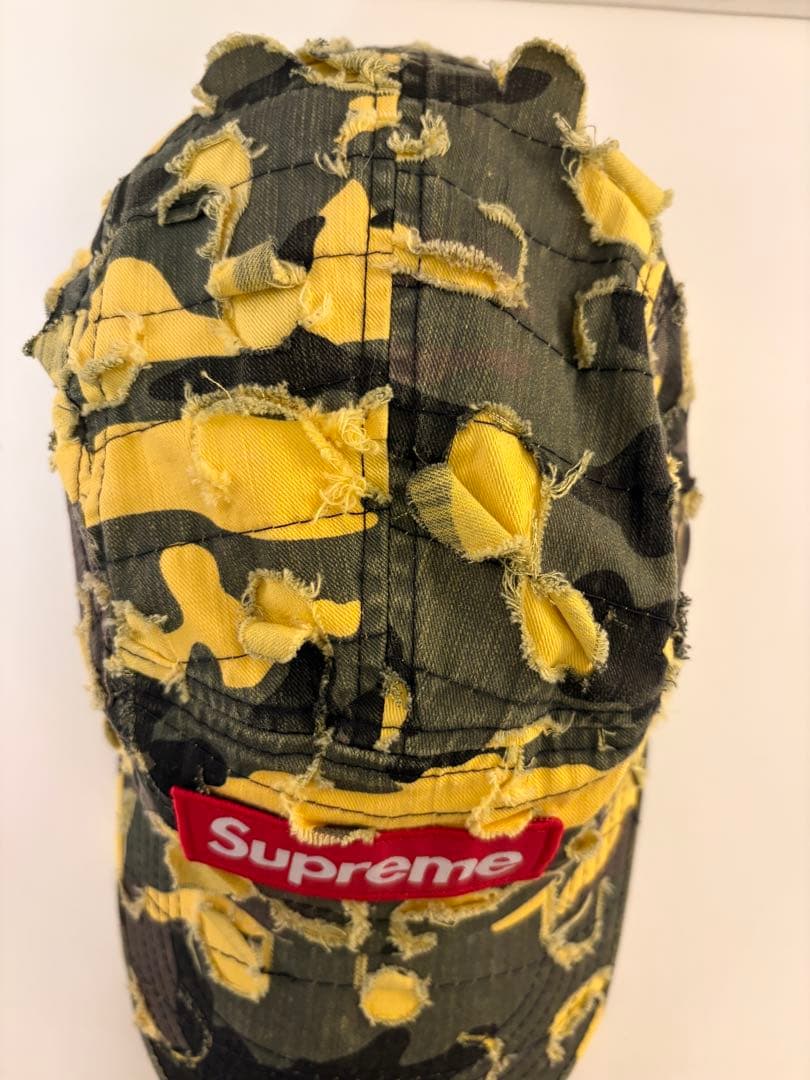 帽子 Supreme Griffin Camp Cap \"Yellow Camo\"