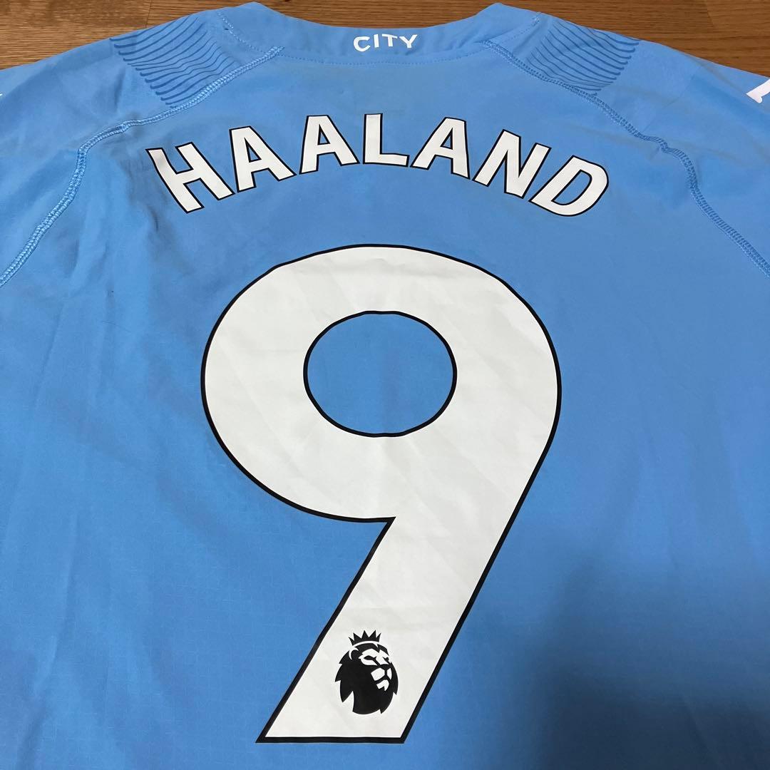 【⭐︎極美品⭐︎/正規品】マンチェスター・シティ ハーランド ユニフォーム