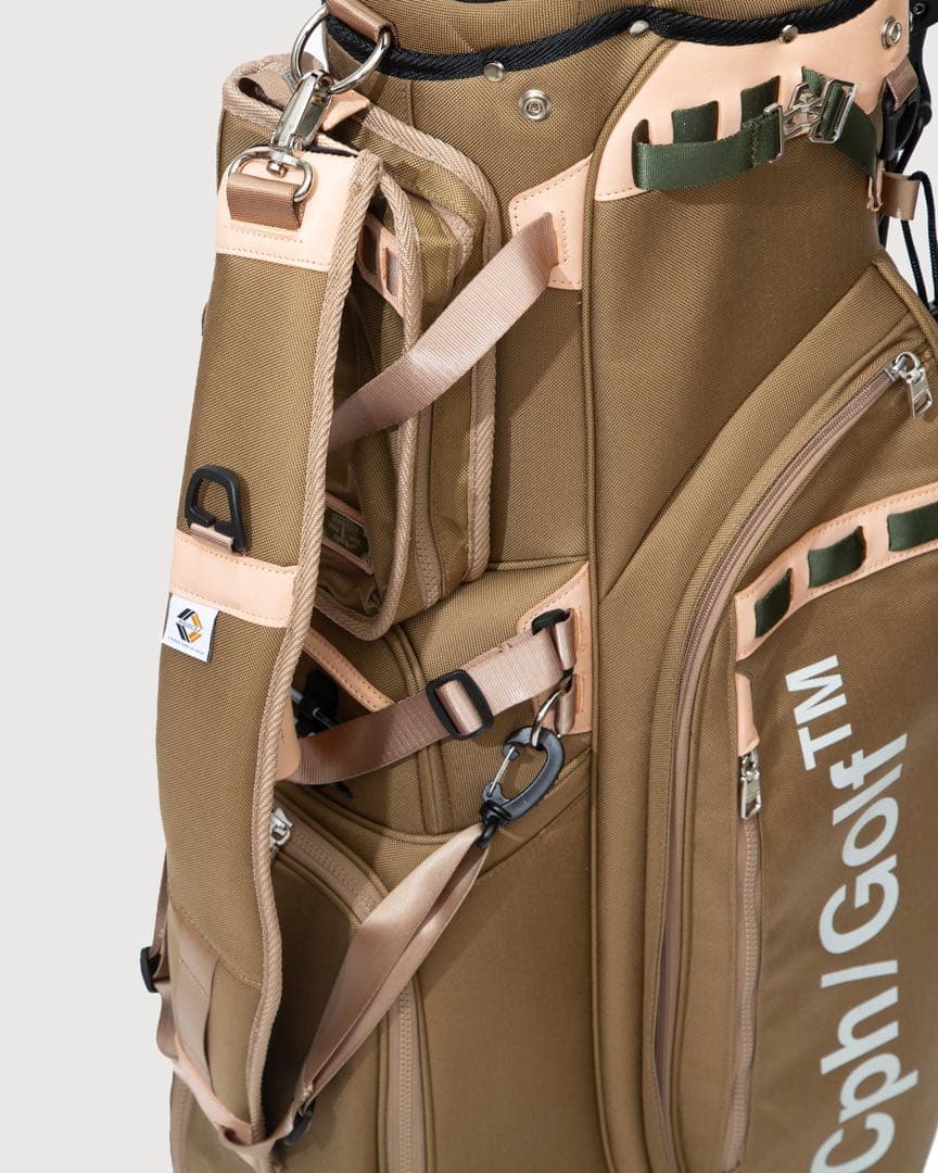 Cph/Golf™︎AS2OV ゴルフバッグ　ヘッドカバー×3付き　アッソブ
