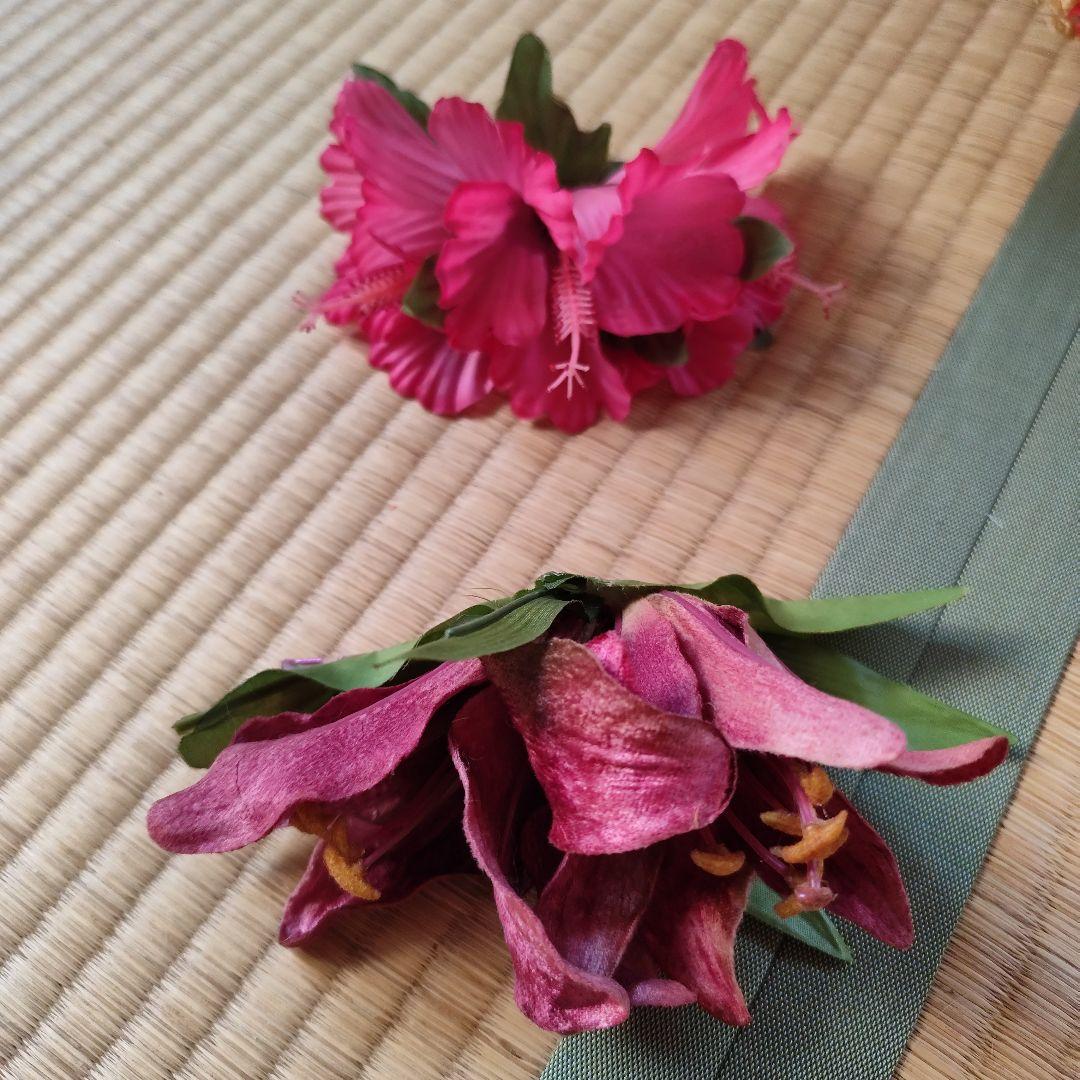 最終値下げ！フラダンス 　レイ　花冠　マウイポイボール　ヘアアクセ　まとめ売り