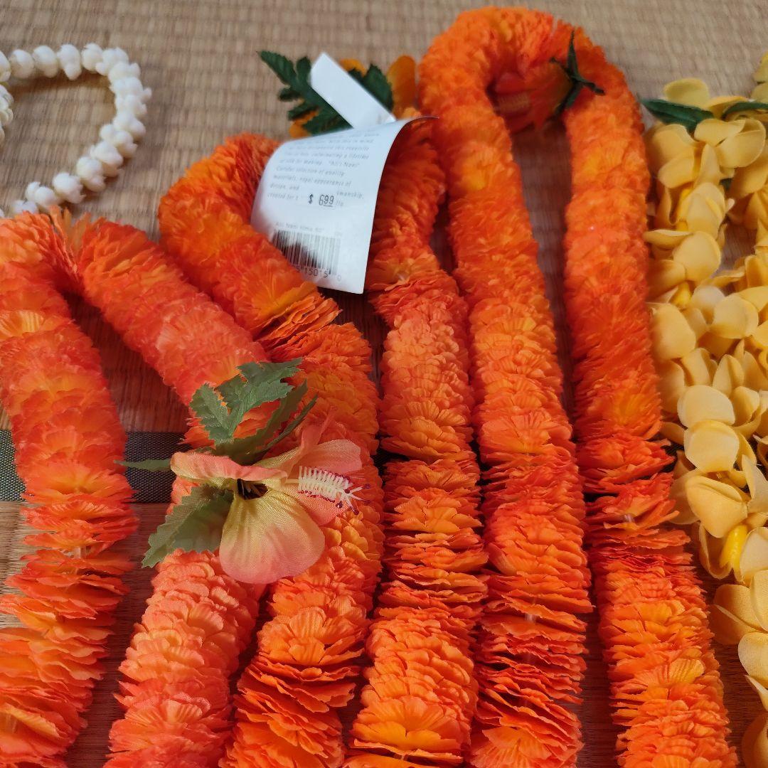 最終値下げ！フラダンス 　レイ　花冠　マウイポイボール　ヘアアクセ　まとめ売り