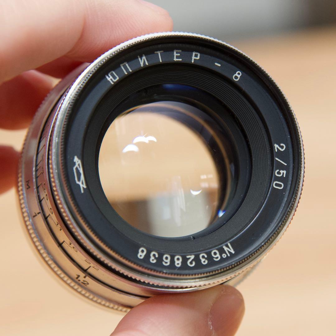 Jupiter-8 50mm F2 レンズ