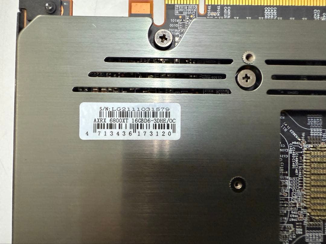 グラフィックボード・グラボ・ビデオカード PowerColor RX 6800 XT Red Devil 16GB OC