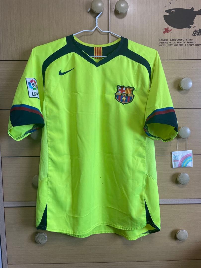 バルセロナ05/06 ユニフォームAWAY メッシ#30 アルゼンチンスペイン