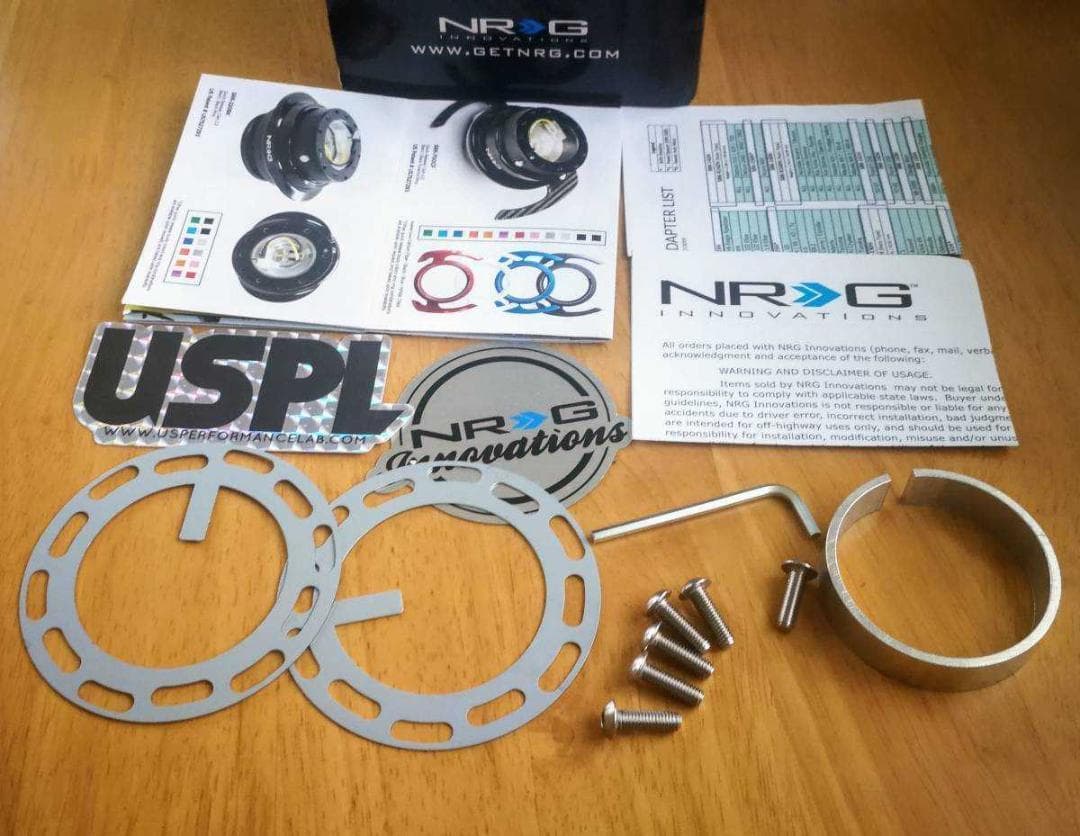 本物! NRG製 Gen2.0 クイックリリース SRK-200MF ハンドル