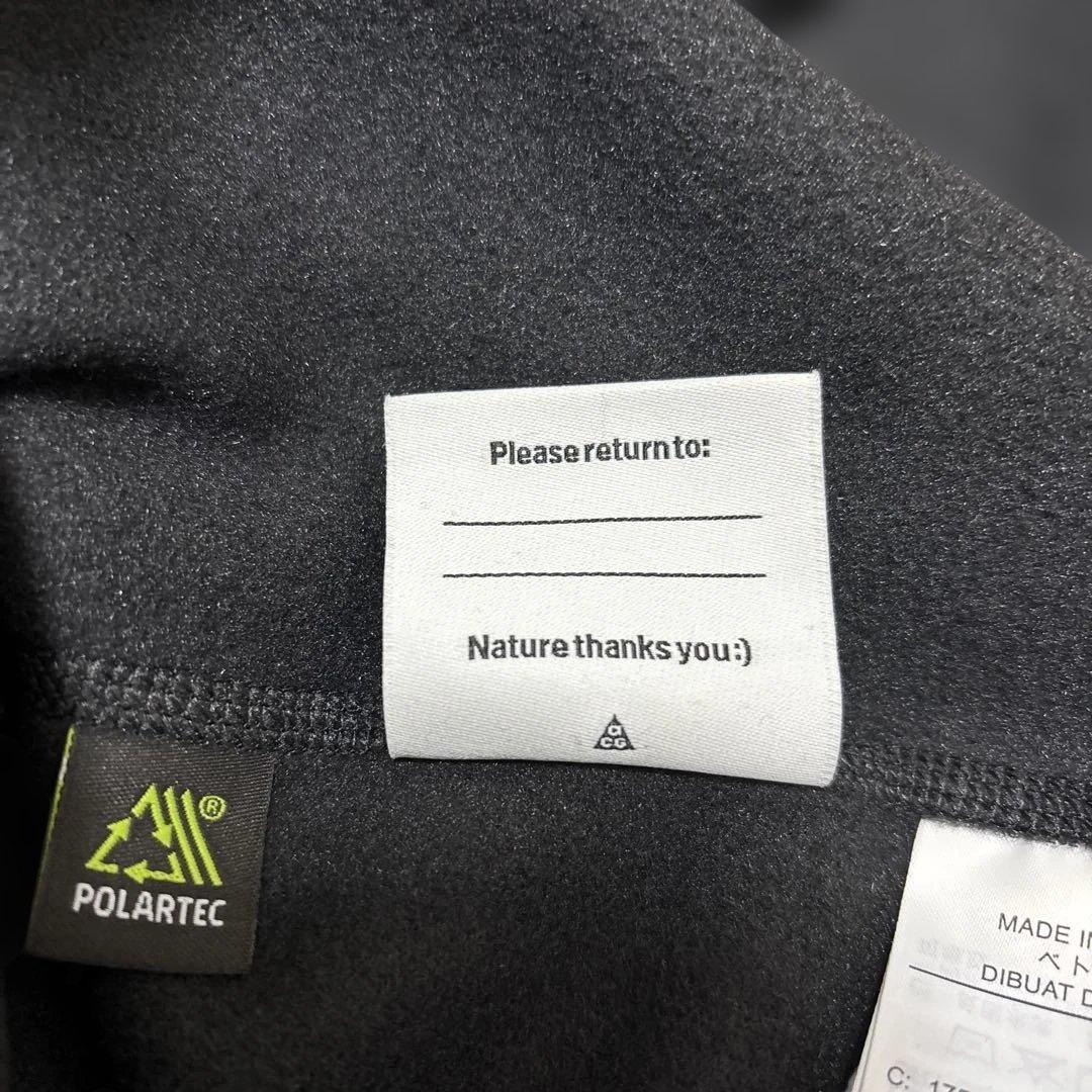 NIKE ACG 旧タグ　トライアングル　2025年モデル　ポーラテック　ベスト