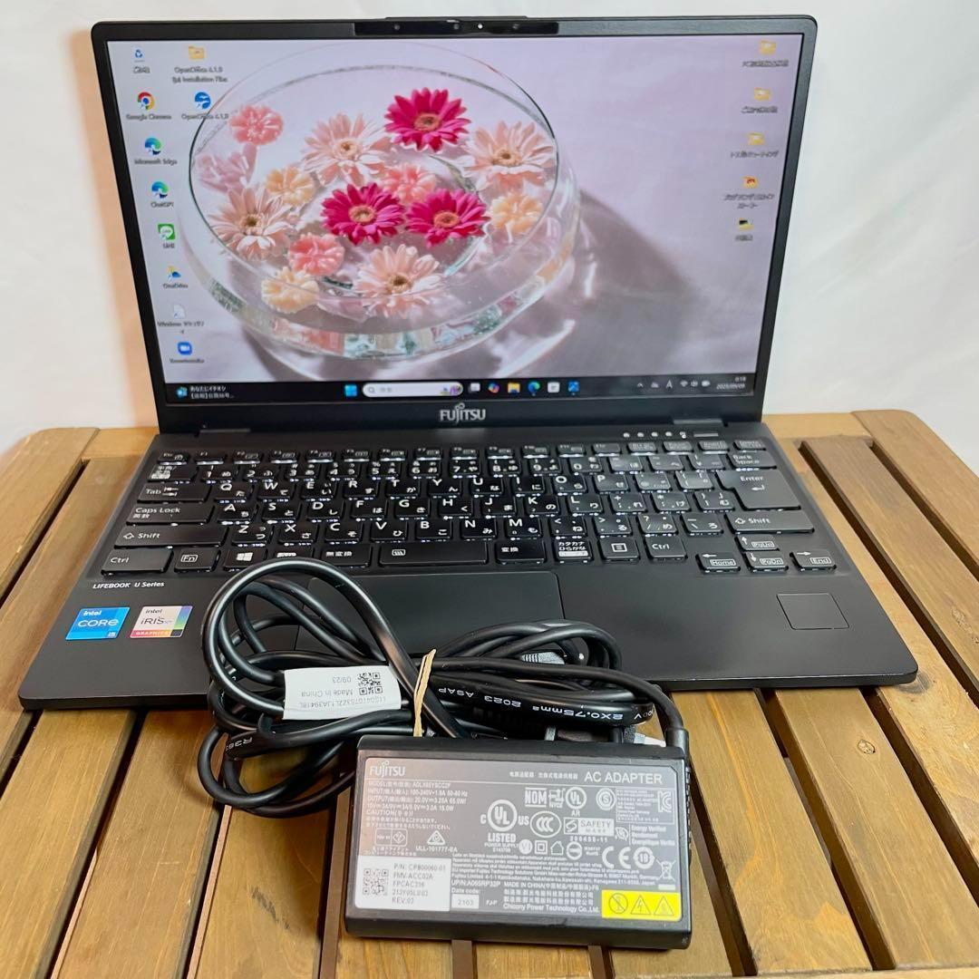 富士通U9311/F 16GB/SSD128/第11世代 バッテリー◎ ♯821