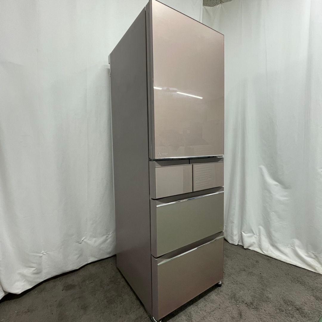冷蔵庫　大型　400ℓ級　安い　三菱　右開き　自動製氷　中古　綺麗　設置無料