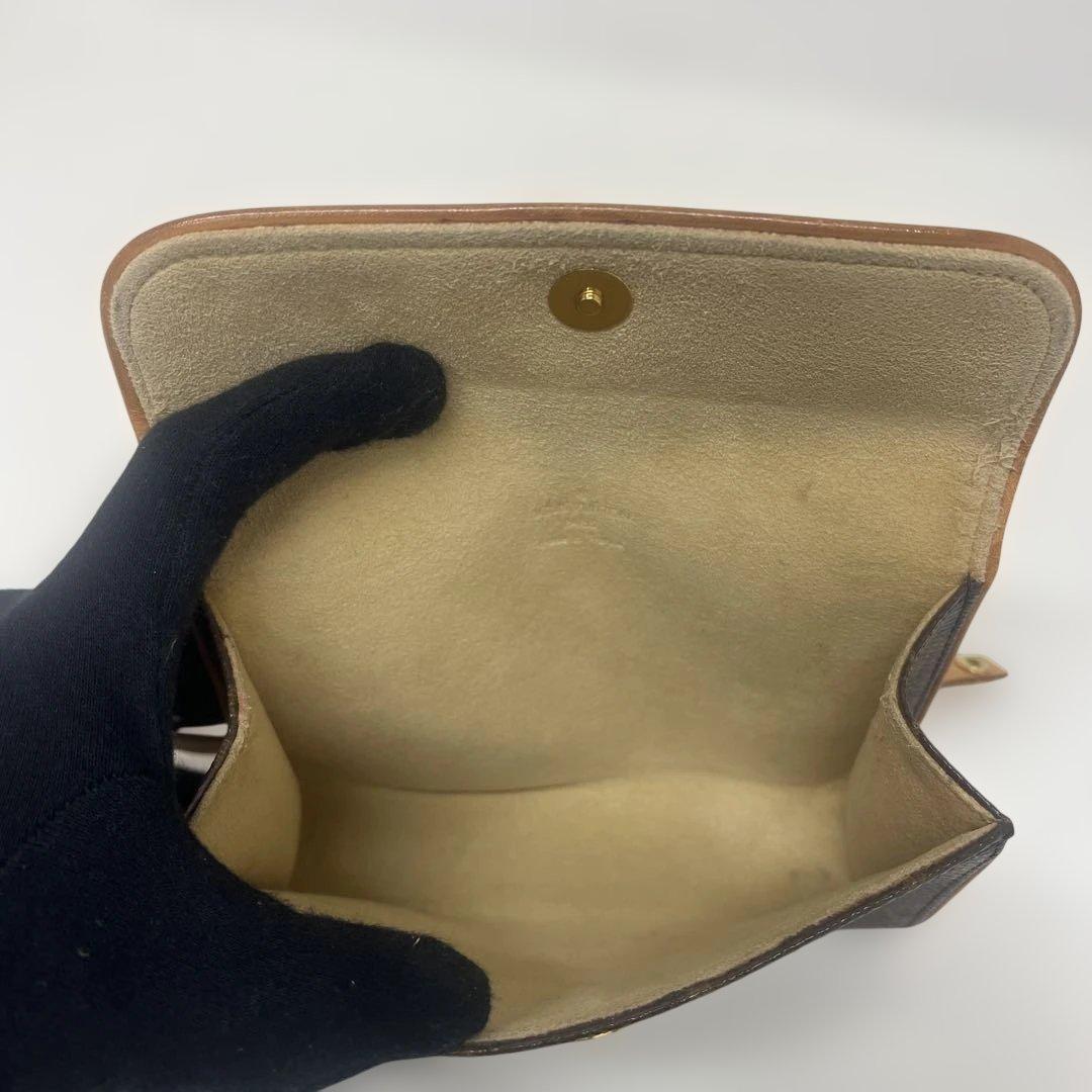 み*ず様 ルイヴィトン モノグラム ポシェット フロランティーヌ レザーベルト付