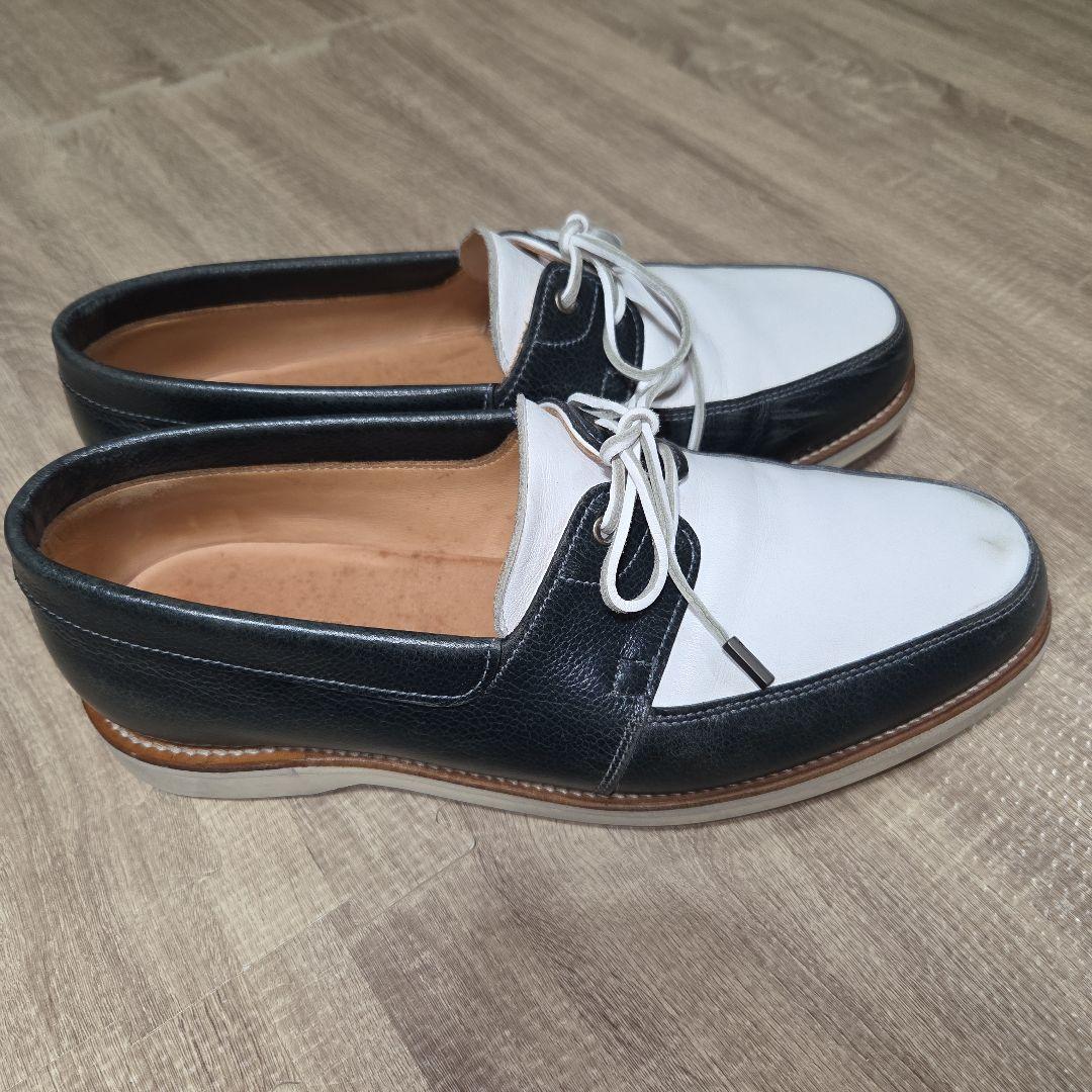 JOHN LOBB ARIMA デッキシューズ コンビ レザーシューズ