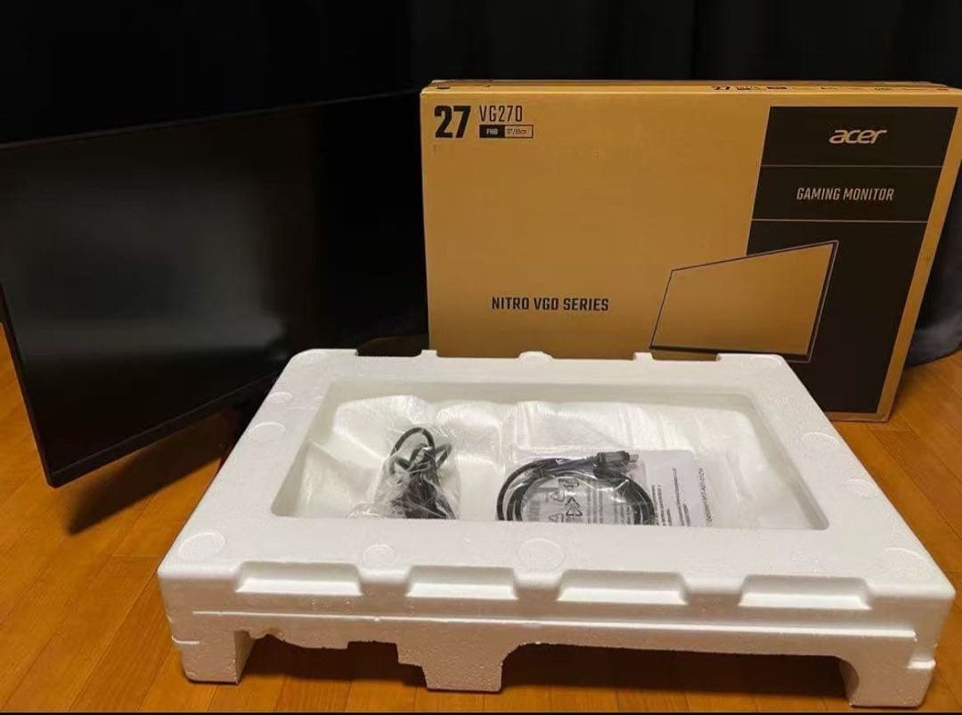 ゲーミングモニター Acer VG270 27インチ IPS 165Hz
