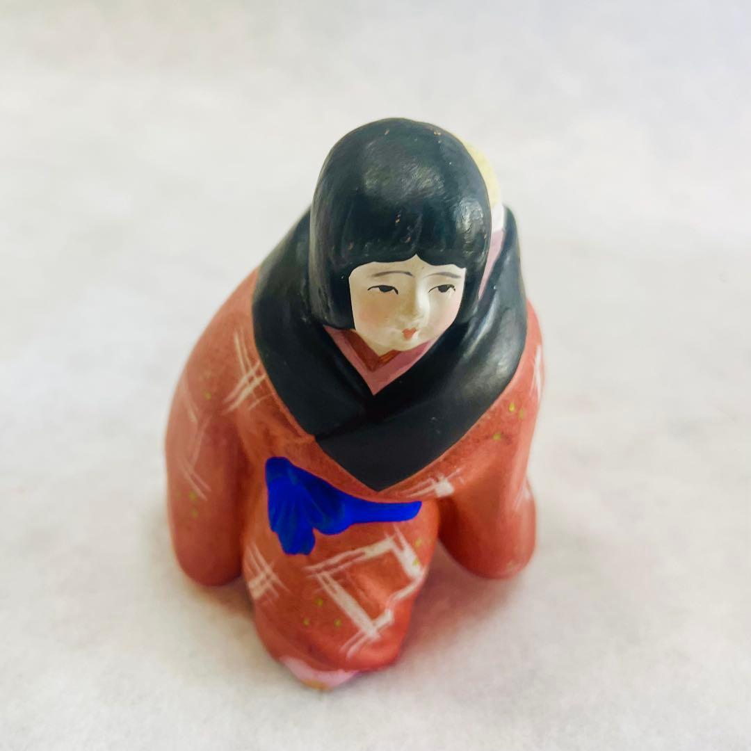 昭和初期 土人形 8体セット 郷土玩具 女性像 全長約15〜20cm 美品