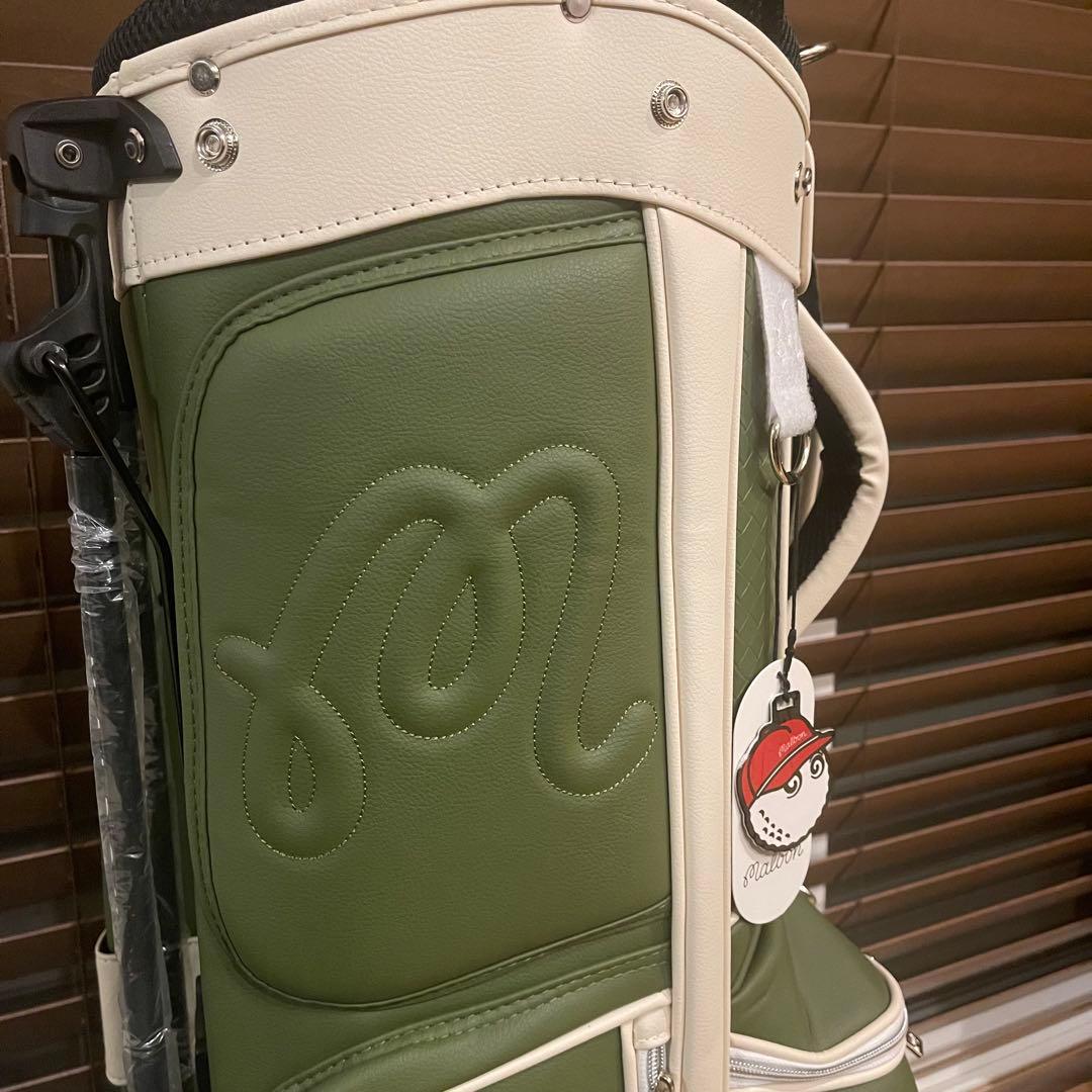 【即発送】MALBON マルボンゴルフ キャディバッグ ゴルフバッグ グリーン緑