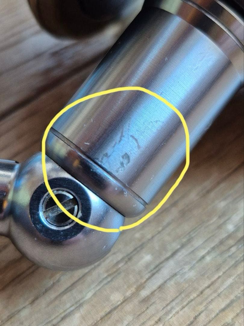 08ツインパワーSW 8000HG→PGギア変更品 スプール無し