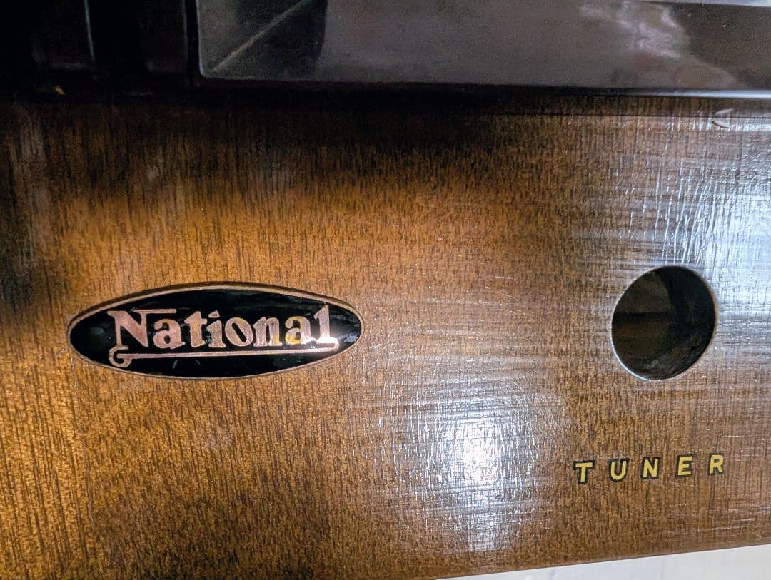 【国際版】ナショナルST真空管ラジオ　アイ付QA-700　Bluetooth付