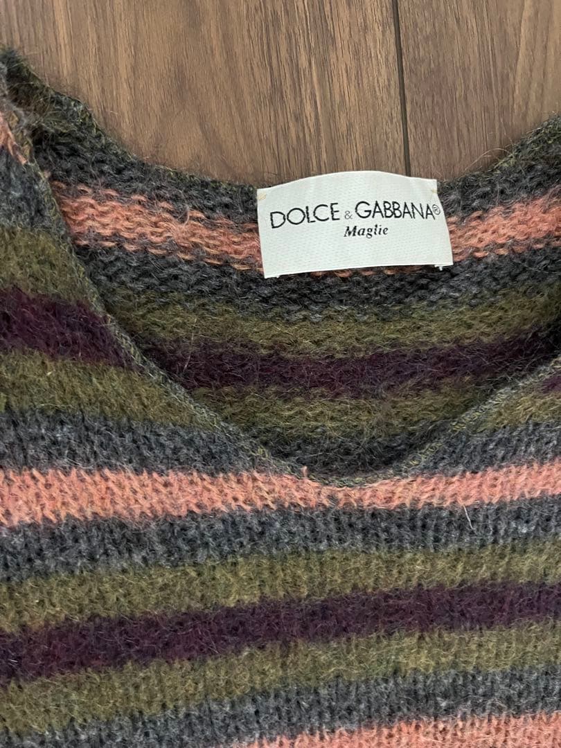 ドルチェアンドガッバーナ　D&G ニット　セーター　46 ヴィンテージ　ボーダー