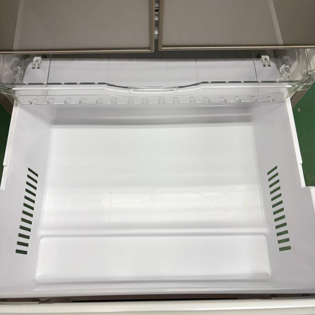 704 鏡面　5ドア　大型冷蔵庫　400L強 自動製氷機　極美品　右開　イチオシ