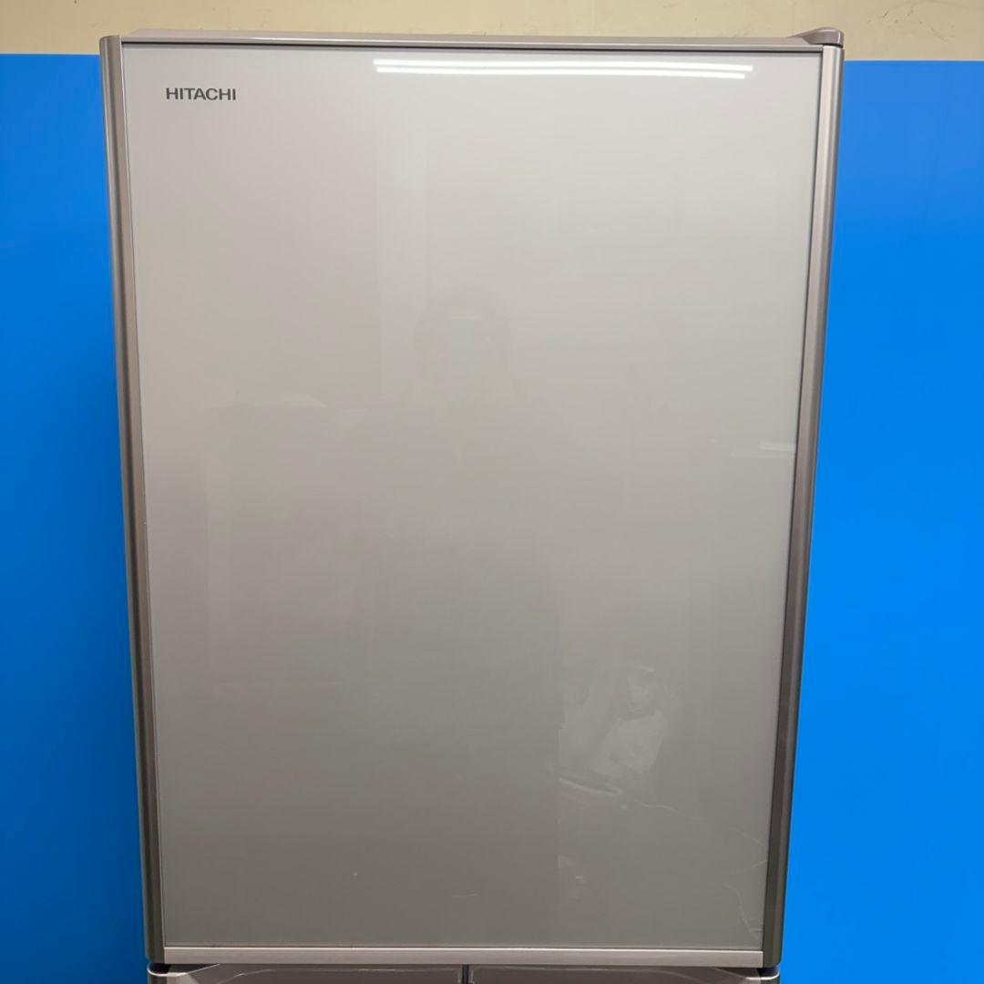 704 鏡面　5ドア　大型冷蔵庫　400L強 自動製氷機　極美品　右開　イチオシ