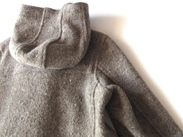 ローブス＆コンフェクションズ ネップウール ダッフルコート 1 男女着用可