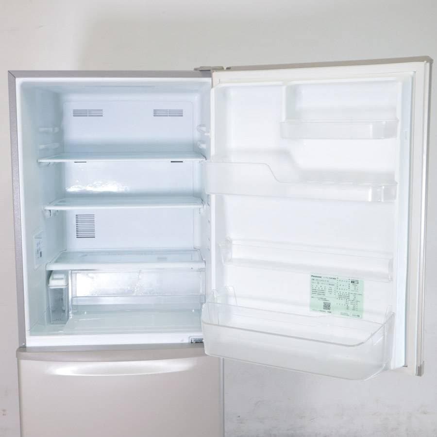 22年製 パナソニック 335L 3ドア 冷蔵庫 NR-C343C-N 自動製氷