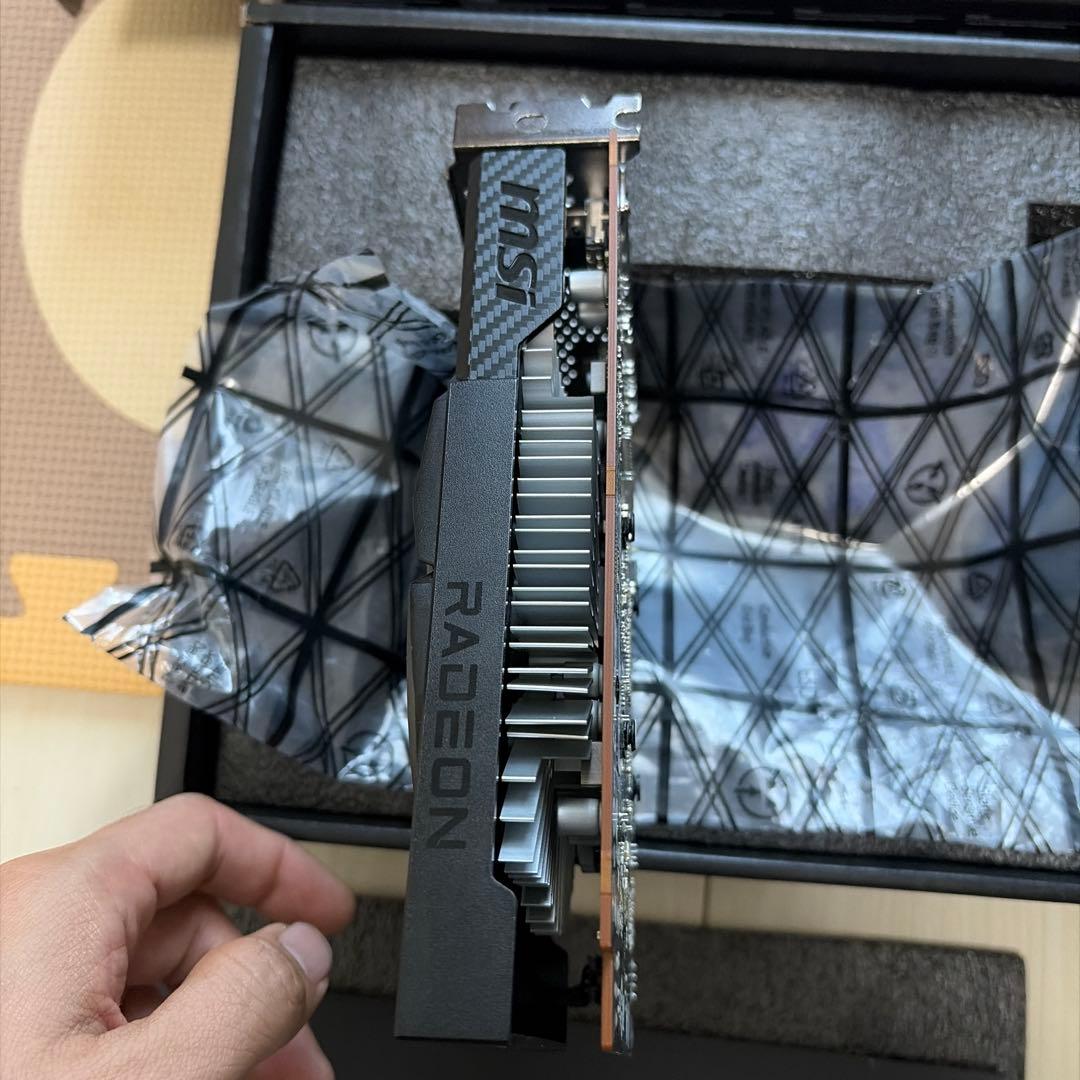 グラフィックボード・グラボ・ビデオカード MSI AERO ITX AMD RX6400 4GB PCIe4.0